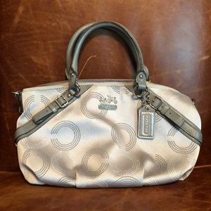 Coach Madison handbag - C design fabric
